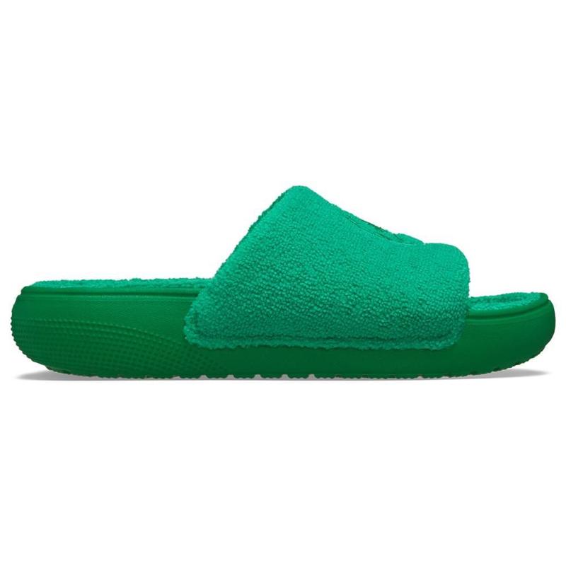 Chinelo crocs classic towel slide green ivy - Chinelo Feminino